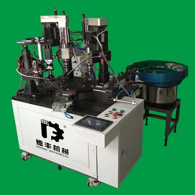 厂家定制全自动钻孔攻牙组合机图片|厂家定制全自动钻孔攻牙组合机产品图片由漳州市德丰机械科技公司生产提供-