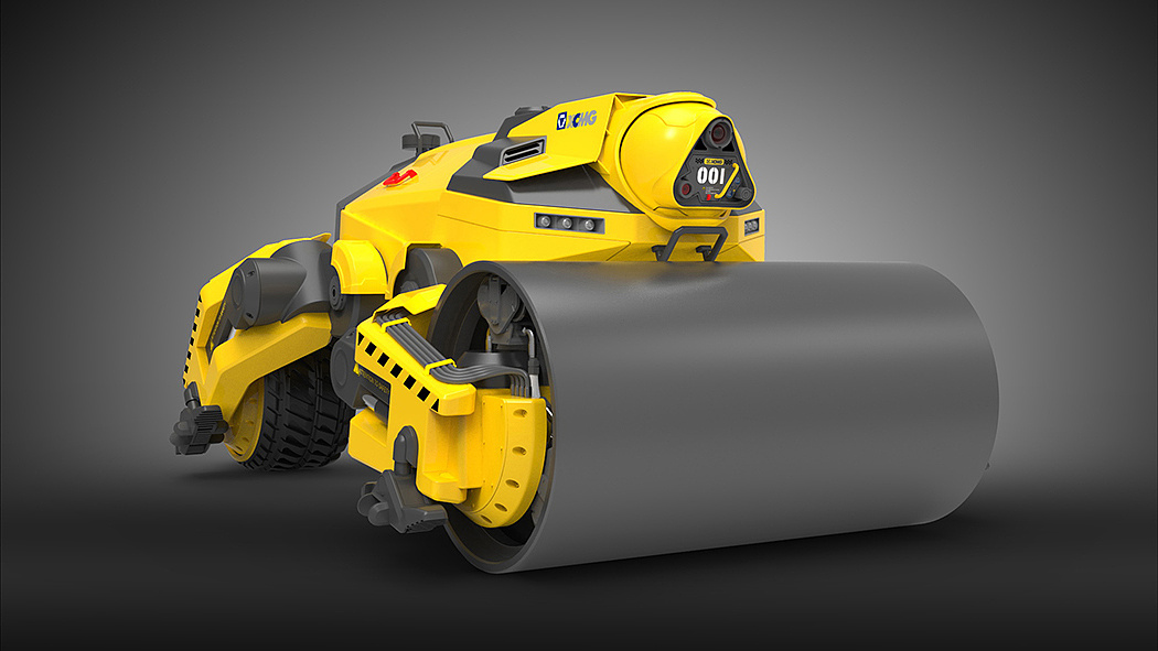 未来工程机械造型设计研究 从功能驱动到智能化形态的演变